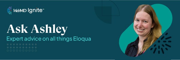 Ask Ashley banner with a photo of Ashley.